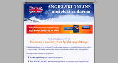Desktop Screenshot of darmowy-kurs-angielskiego.mediagold.pl